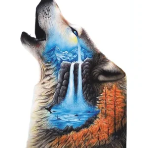 Crying Wolf Tattoo