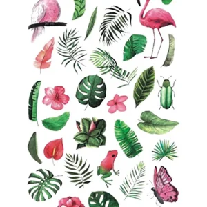 Leaves Temporary Tattoo
