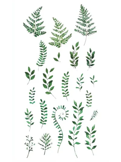 Fern Temporary Tattoo