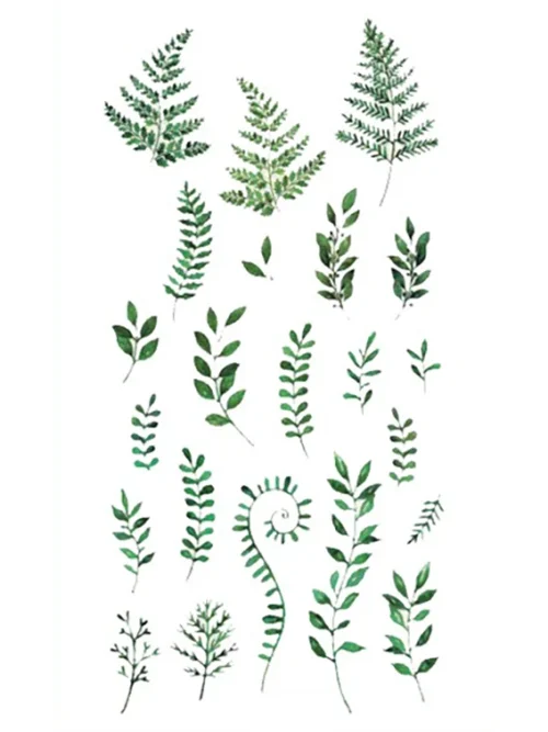 Fern Temporary Tattoo