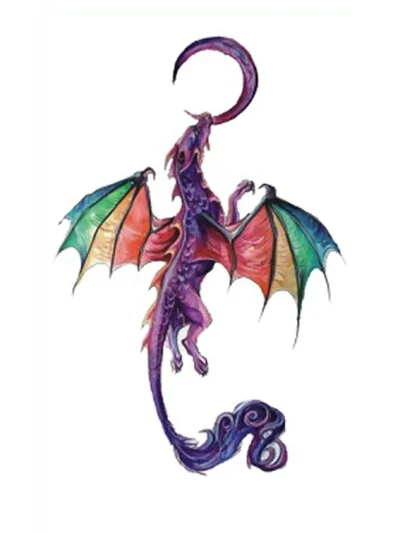 Dragon Temporary Tattoo