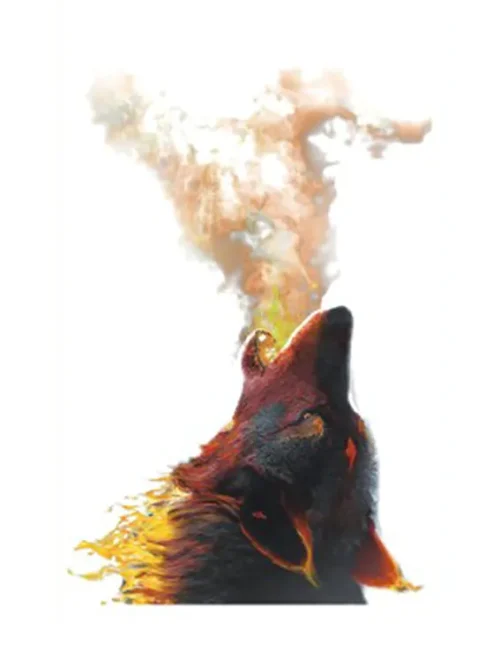 Spitfire Wolf Tattoo