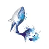 Sleeping Whale Tattoo
