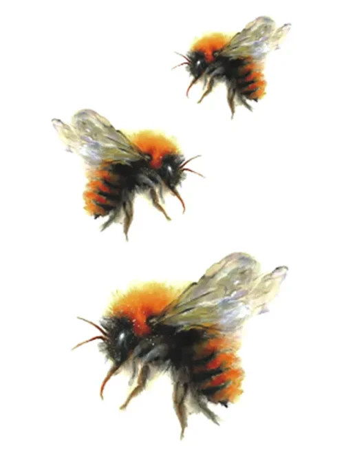 Red Bee Tattoo
