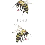 Love Bee Tattoo