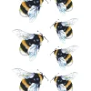 Eight Bee Temporary Tattoo
