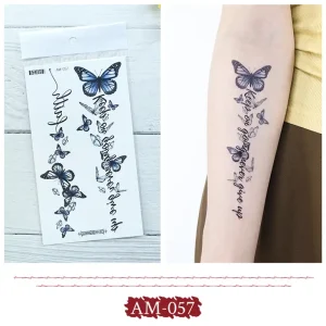 Keep on going never give up Tattoo