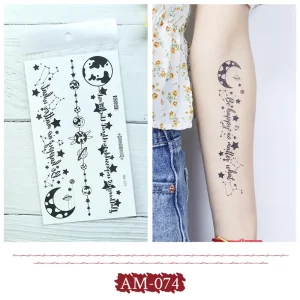 Constellation and Stars Tattoo