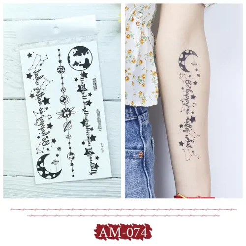 Constellation and Stars Tattoo