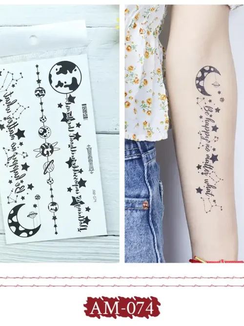 Constellation and Stars Tattoo