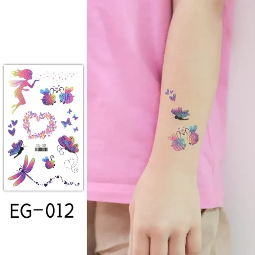 Ladybug Dragonfly Tattoo