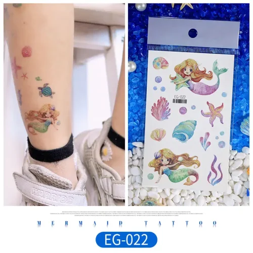 Starfish Mermaid Tattoo