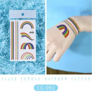 Rainbow Bracelet Tattoo