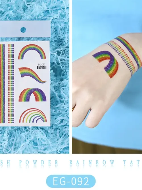 Rainbow Bracelet Tattoo