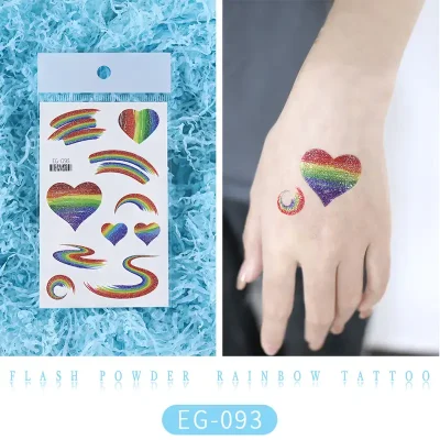 Rainbow Road Tattoo