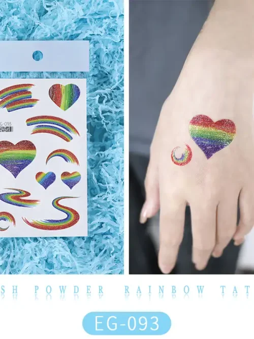 Rainbow Road Tattoo