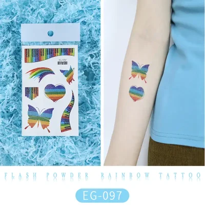 Rainbow Piano Tattoo