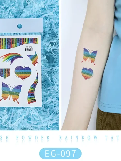 Rainbow Piano Tattoo