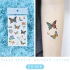Butterfly Rainbow Tattoo