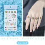Poker Rainbow Tattoo