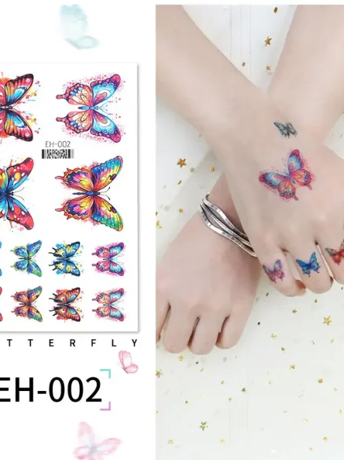 Butterflies Temporary Tattoo