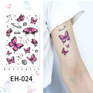 Milky Way Butterflies tattoo