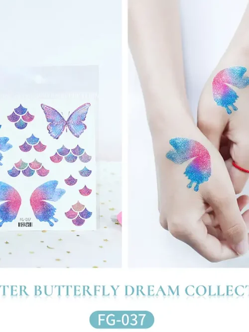 Butterfly Scale Tattoo