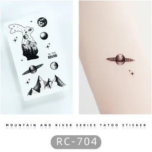 Saturn's Ring Tattoo