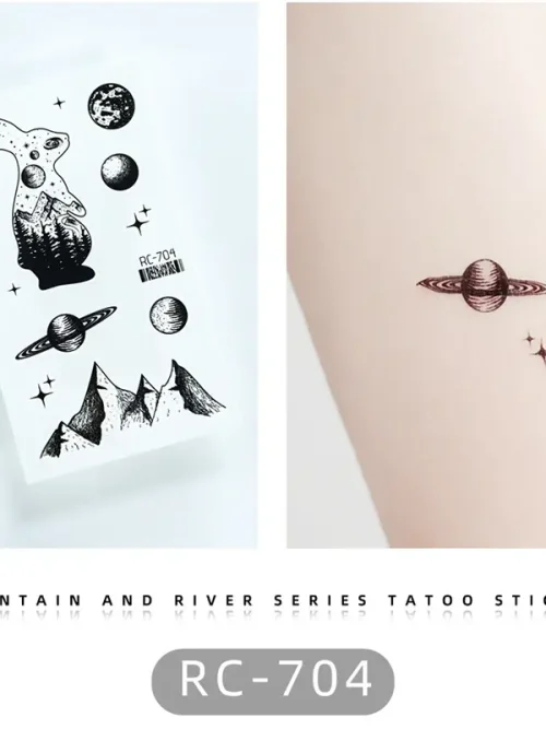 Saturn's Ring Tattoo