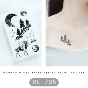 Tree and Birds Tattoo