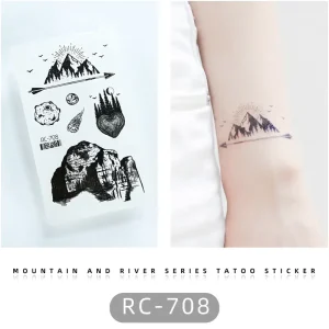 Meteorite Temporary Tattoo