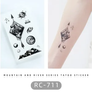 Mountain Arrow Tattoo