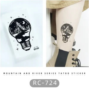 River in Bulb Tattoo