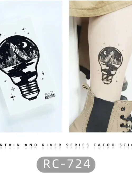 River in Bulb Tattoo