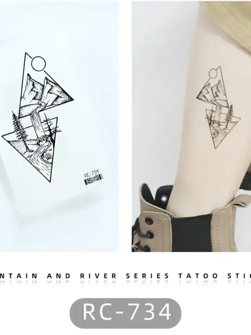 River Mountain Tattoo