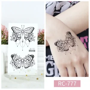 Pendant Butterfly Tattoo