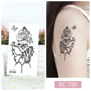 Thorn Butterfly Tattoo