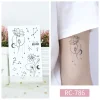 Constellation Flower Tattoo
