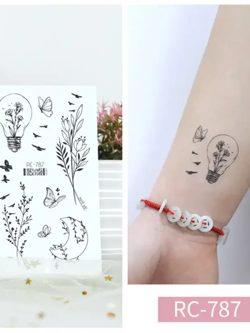 Flower in Bulb Tattoo