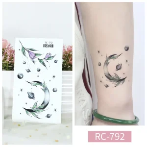 Twig Planet Temporary Tattoo