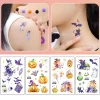 Kid Cartoon Halloween Temporary Tattoo