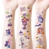 Kid Cartoon Halloween Temporary Tattoo