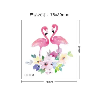 Flamingo Body Temporary Tattoo