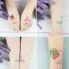 Flamingo Body Temporary Tattoo