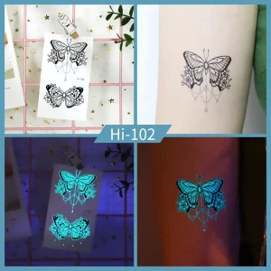 Noctilucent Pendant Butterfly Tattoo