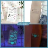Noctilucent Love Note Tattoo