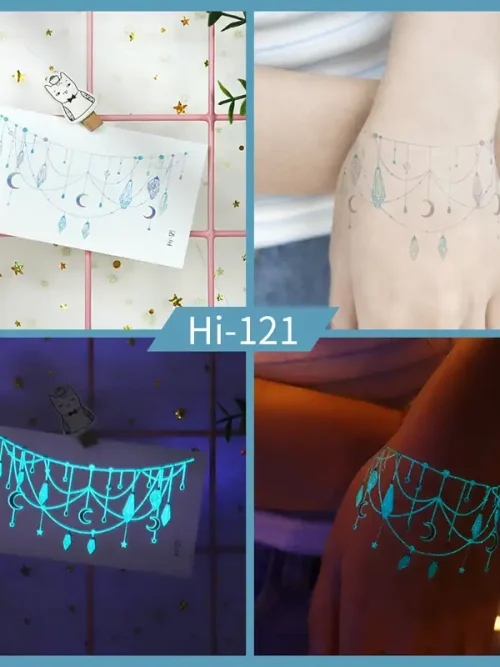Noctilucent Moon Bracelet Tattoo