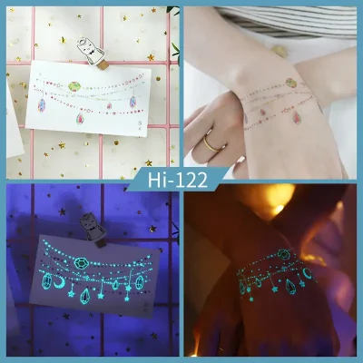 Noctilucent Diamond Bracelet Tattoo