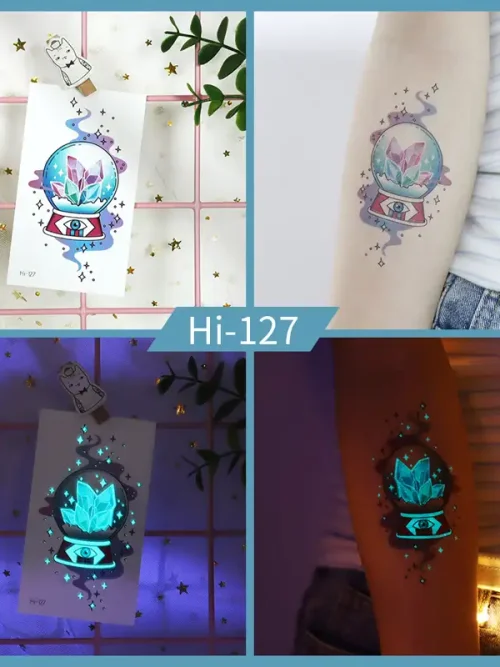 Noctilucent Diamond Cover Tattoo