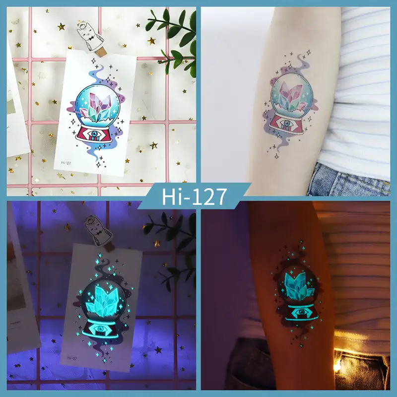 Noctilucent Diamond Cover Tattoo